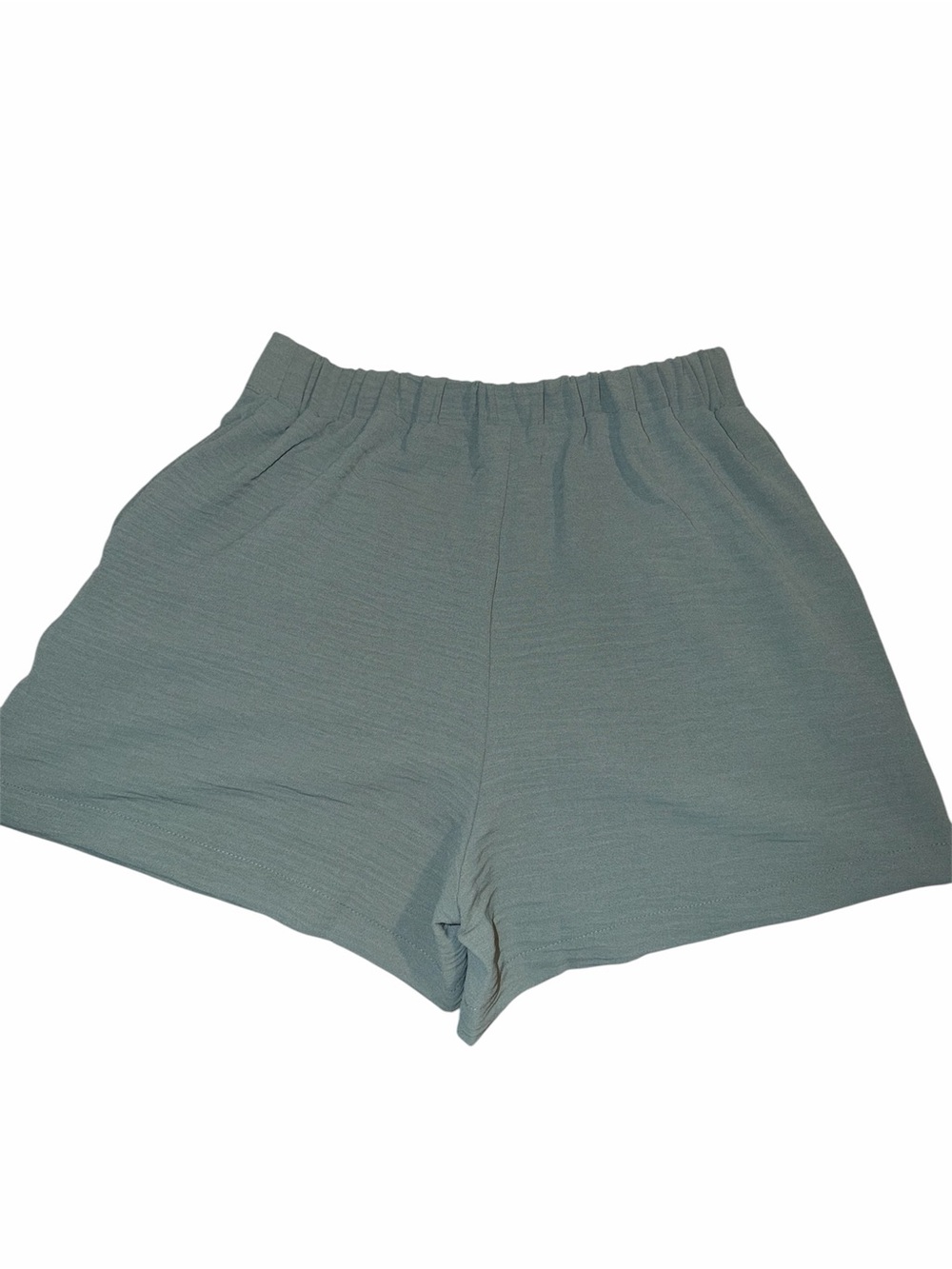 Zenana Woven Airflow Back Elastic Waist Shorts - NWOT - Picture 3 of 4